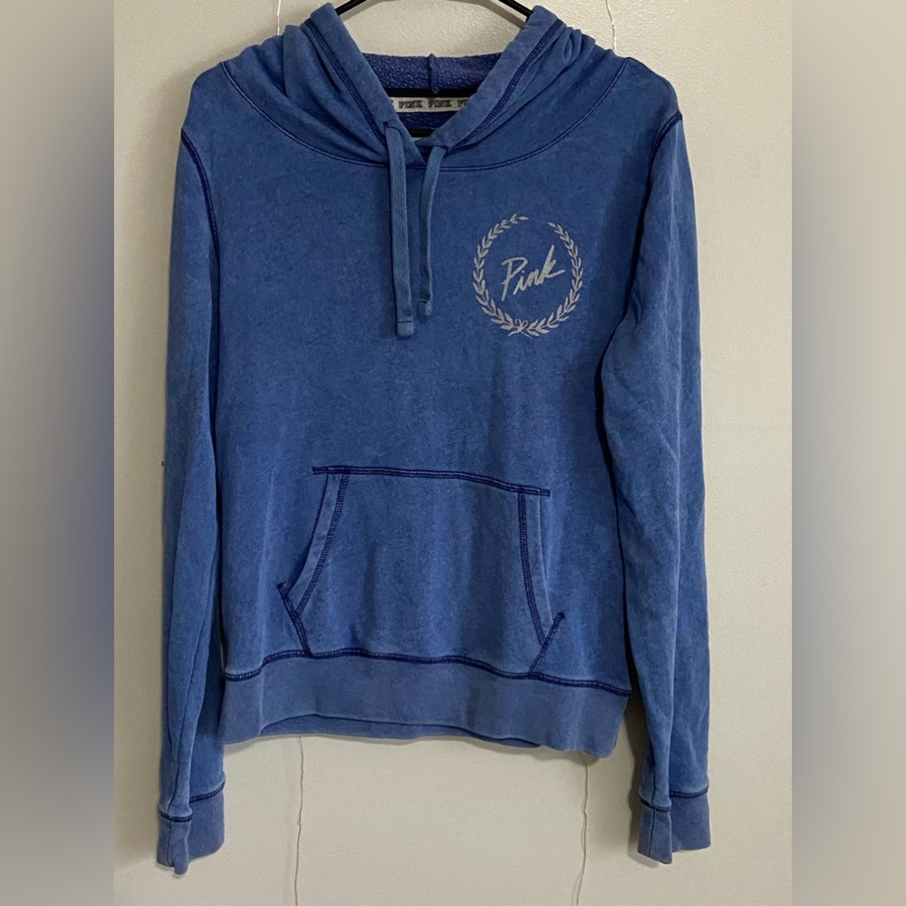 The blue is more faded than the picture quality shows. Still very cute!!